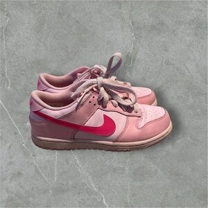 Nike Youth Dunk Low Pink Shoes